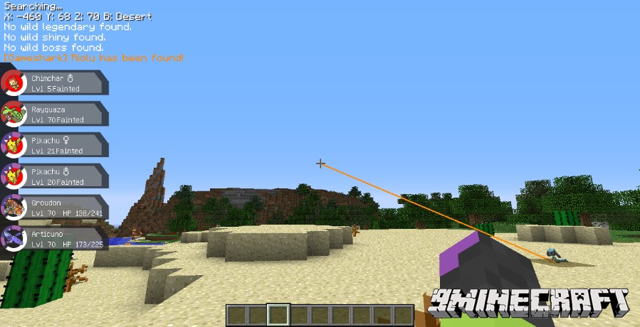 Gameshark for Pixelmon for Minecraft 1.16.5