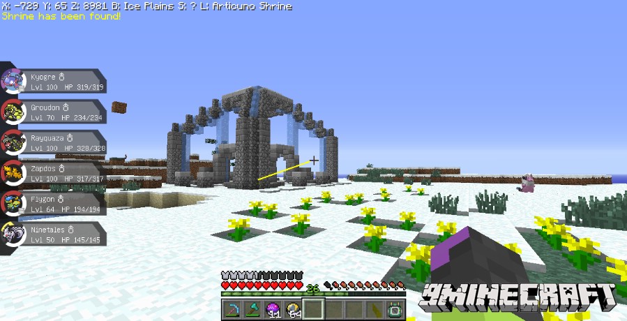 Gameshark for Pixelmon for Minecraft 1.16.5