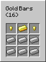 Golden Bars Mod 1.7.10 8