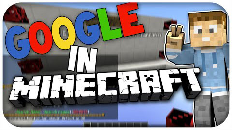 Google Logo Minecraft Map