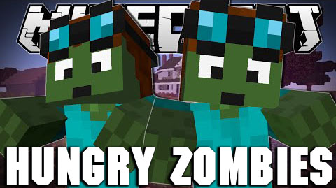 Hungry Zombie Mod 1.7.10 1