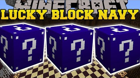 Lucky Block Iron Add-on 1.7.10 Minecraft Mod