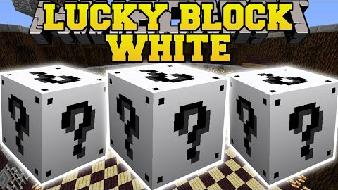 Lucky Block White Mod 1