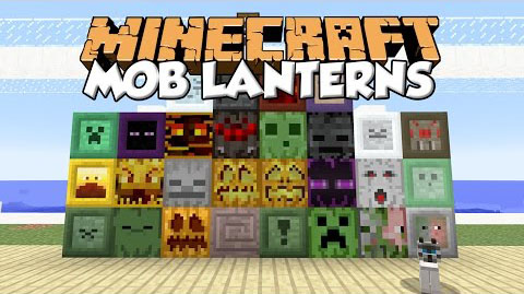 Mob Lanterns Mod 1.7.10 1