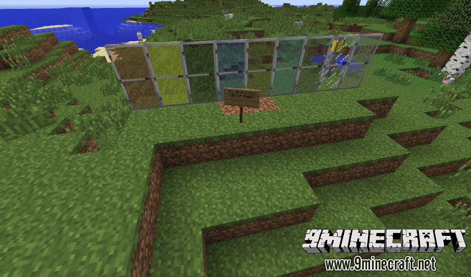 Monoblocks Mod 1.7.10 (Signs, Fences, Blocks) 3