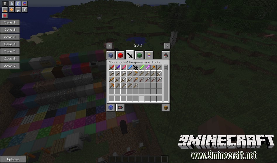 Monoblocks Mod 1.7.10 (Signs, Fences, Blocks) 5