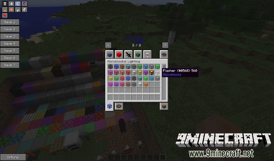 Monoblocks Mod 1.7.10 (Signs, Fences, Blocks) 7