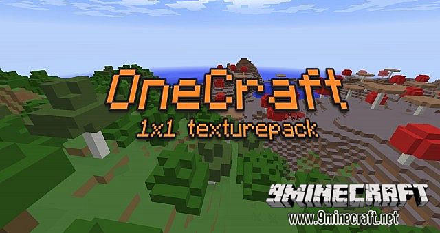 OneCraft 1x1 Resource Pack (1.8.9, 1.7.10) - Texture Pack.