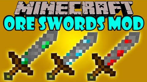 Ore Swords Mod 1.7.10 1