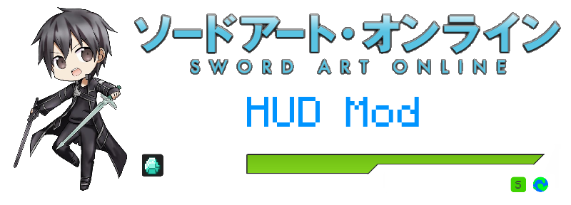 Sword Art Online HUD Mod 1.7.10 3