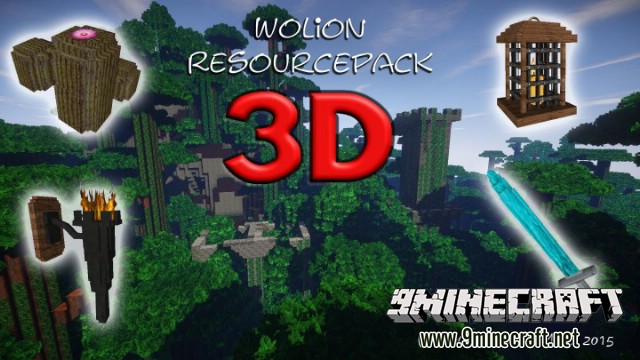 Wolion 3D Resource Pack 1