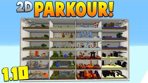 2D Parkour Map