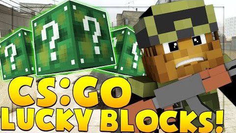 CS:GO Lucky Block Mod 1.8.9 - , Minecraft Mod, Minecraft  Map
