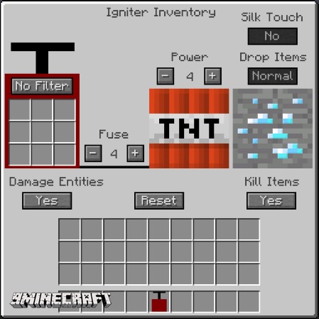 Custom TNT Igniter Mod