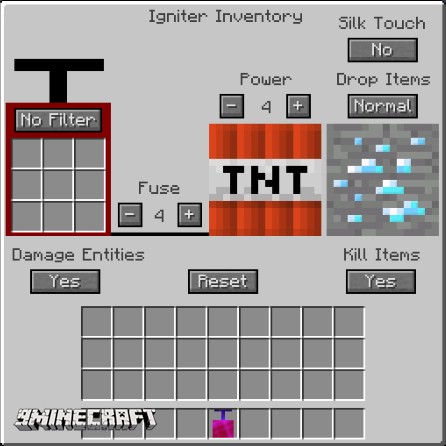 Custom TNT Igniter Mod