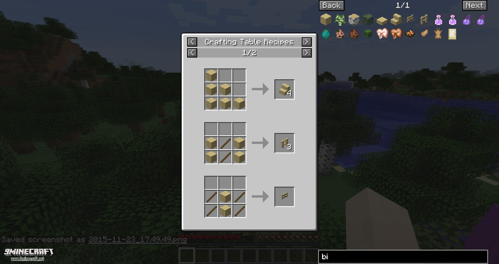 Just Enough Items Mod 1 19 2 1 18 2 Jei Crafting Recipes Viewing 9minecraft Net