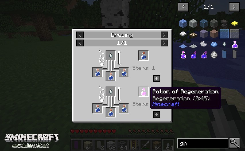 Just Enough Items Mod (1.19.4, 1.18.2) - JEI, Crafting Recipes Viewing 6