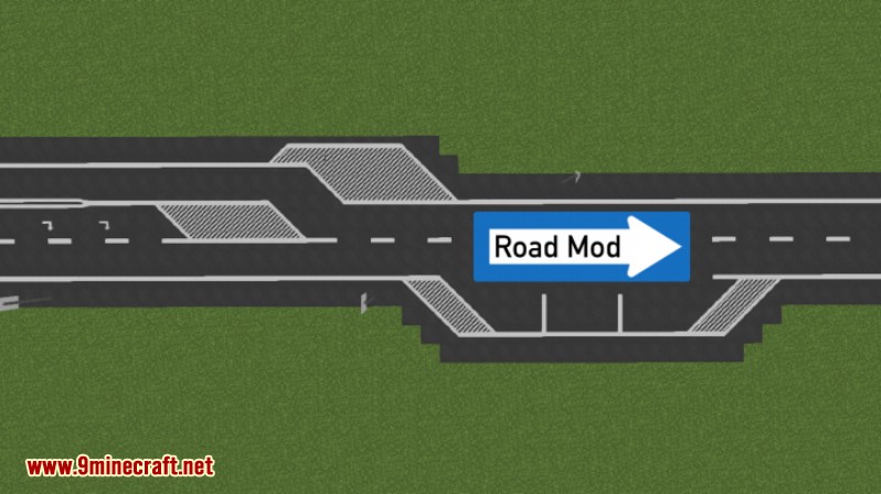 Realistic Road Mod 1.12.2, 1.10.2 (Build Your Own Road System) 3