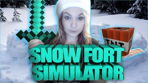 Snow Fort Simulator Map 1